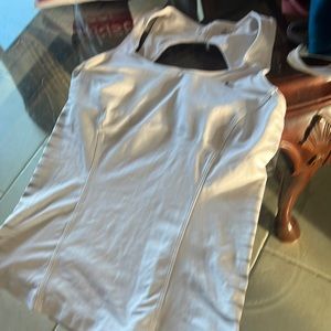Nike top size medium white beautiful grey sides